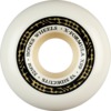 Bones Wheels XF X99 V5 Sidecuts Tribal White / Gold Skateboard Wheels - 52mm 99a (Set of 4)