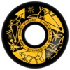 Bones Wheels XF X99 V5 Sidecut Vato Noir Black Skateboard Wheels - 54mm 99a (Set of 4)