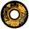 Bones Wheels XF X99 V5 Sidecut Vato Noir Black Skateboard Wheels - 55mm 99a (Set of 4)