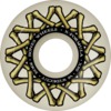 Bones Wheels XF X99 V6 Wide-Cut Death Venom Black Skateboard Wheels - 56mm 99a (Set of 4)