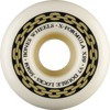Bones Wheels XF X99 V7 Double-Lock Chain Black / Gold Skateboard Wheels - 56mm 99a (Set of 4)