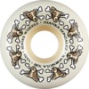 Bones Wheels Jhanka Gonzalez XF V5 Vato Dog White Skateboard Wheels - 53mm 99a (Set of 4)