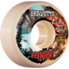 Bones Wheels David Gravette STF V2 Heaven & Hell Natural Skateboard Wheels - 52mm 99a (Set of 4)