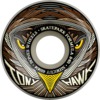Bones Wheels Tony Hawk SPF V5 Sidecut Night Hawk White Skateboard Wheels - 60mm 84b (Set of 4)