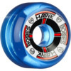 Bones Wheels Tony Hawk Pro SPF T-Bone Transparent Blue Skateboard Wheels - 60mm 84b (Set of 4)