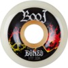 Bones Wheels Boo Johnson STF V6 Heart & Soul White Skateboard Wheels - 56mm 99a (Set of 4)