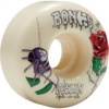 Bones Wheels Chris Joslin STF V1 Etnies Collab White Skateboard Wheels - 52mm 103a (Set of 4)