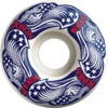 Bones Wheels Chris Joslin STF V1 Freedom Fourever White Skateboard Wheels - 54mm 103a (Set of 4)