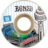 Bones Wheels TJ Rogers XF V1 Centre Natural Skateboard Wheels - 52mm 99a (Set of 4)