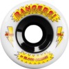 Blood Orange Bangers White Skateboard Wheels - 65mm 78a (Set of 4)