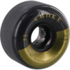 Blood Orange Smoke Black / Gold Skateboard Wheels - 60mm 84a (Set of 4)