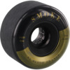 Blood Orange Smoke Black / Gold Skateboard Wheels - 66mm 84a (Set of 4)