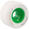 Blood Orange Liam Morgan Pro Series White / Green Skateboard Wheels - 65mm 80a (Set of 4)