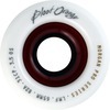 Blood Orange Liam Morgan Pro Series White / Red Skateboard Wheels - 65mm 82a (Set of 4)