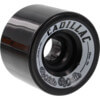 Cadillac Wheels White Walls Black Skateboard Wheels - 59mm 78a (Set of 4)