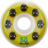 Chocolate Skateboards Hecox Essential White Skateboard Wheels - 50mm 99a (Set of 4)