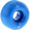 Essentials Skateboard Components Blue Skateboard Wheels - 51mm 99a (Set of 4)