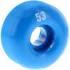Essentials Skateboard Components Blue Skateboard Wheels - 53mm 99a (Set of 4)