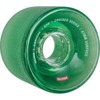 Globe Skateboards Conical Cruiser Clear Forest Green Skateboard Wheels - 65mm 83a (Set of 4)