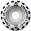 Hazard Wheels AA Emergency Conical White / Silver Skateboard Wheels - 50mm 101a (Set of 4)