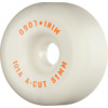 Mini Logo Skateboards A-Cut White Skateboard Wheels - 51mm 101a (Set of 4)