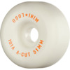 Mini Logo Skateboards A-Cut White Skateboard Wheels - 51mm 101a (Set of 4)