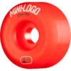 Mini Logo Skateboards A-Cut Red Skateboard Wheels - 52mm 101a (Set of 4)