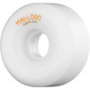 Mini Logo Skateboards A-Cut White Skateboard Wheels - 55mm 101a (Set of 4)