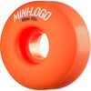 Mini Logo Skateboards C-Cut Orange Skateboard Wheels - 52mm 101a (Set of 4)