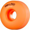 Mini Logo Skateboards C-Cut Orange Skateboard Wheels - 54mm 101a (Set of 4)