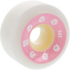 Momentum Wheels V2 Spiral White / Pink Skateboard Wheels - 52mm 101a (Set of 4)