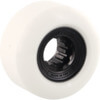 Powerflex Skateboards Gumball White / Black Skateboard Wheels - 58mm 83b (Set of 4)