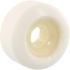 Powerflex Skateboards Rock Candy White / Clear Skateboard Wheels - 58mm 84b (Set of 4)