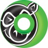 Pig Wheels Classic Green / Black - 52mm 99a (Set of 4)