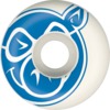 Pig Wheels Classic White / Blue - 53mm 99a (Set of 4)