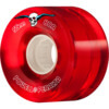 Powell Peralta Clear Cruiser Red Skateboard Wheels - 55mm 80a (Set of 4)