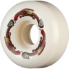 Powell Peralta Dragon Formula V5 Red / White Skateboard Wheels 30mm CP - 52mm 93a (Set of 4)