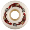 Powell Peralta Dragon Formula V7 Red Dragon Off White Skateboard Wheels 34mm CP - 54mm 93a (Set of 4)