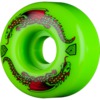 Powell Peralta Dragon Formula Green Skateboard Wheels 31mm CP - 52mm 93a (Set of 4)