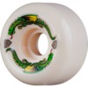 Powell Peralta Dragon Formula White Skateboard Wheels 36.5mm CP - 56mm 93a (Set of 4)