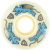 Powell Peralta Dragon Formula Nano Rat Blue / Natural Skateboard Wheels 34mm CP - 53mm 97a (Set of 4)