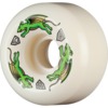 Powell Peralta Dragon Formula Nano Rat Green / Natural Skateboard Wheels 34mm CP - 54mm 88a (Set of 4)