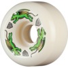 Powell Peralta Dragon Formula Nano Rat Green / Natural Skateboard Wheels 36mm CP - 56mm 88a (Set of 4)