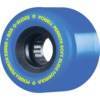 Powell Peralta G-Slides Blue / Black / Yellow Skateboard Wheels - 59mm 82a (Set of 4)