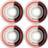Quasi Skateboards Class White Skateboard Wheels - 53mm 83b (Set of 4)