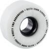 Ricta Wheels Clouds White / Black Skateboard Wheels - 56mm 92a (Set of 4)