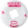 Ricta Wheels Yuri Facchini Orbital White / Metallic Red Skateboard Wheels - 52mm 101a (Set of 4)