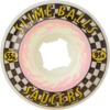 Santa Cruz Skateboards Slime Balls Saucers Skateboard Wheels - 55mm 95a (Set of 4)
