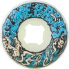 Santa Cruz Skateboards Slime Balls Vomit Mini White / Blue Skateboard Wheels - 53mm 97a (Set of 4)