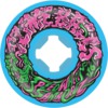 Santa Cruz Skateboards Slime Balls Vomit Mini II Blue / Pink / Green Skateboard Wheels - 53mm 97a (Set of 4)